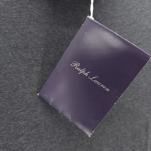 NWT RALPH LAUREN PURPLE LABEL Turtleneck Sweater Pullover Dark Gray Size LARGE - Picture 5 of 8